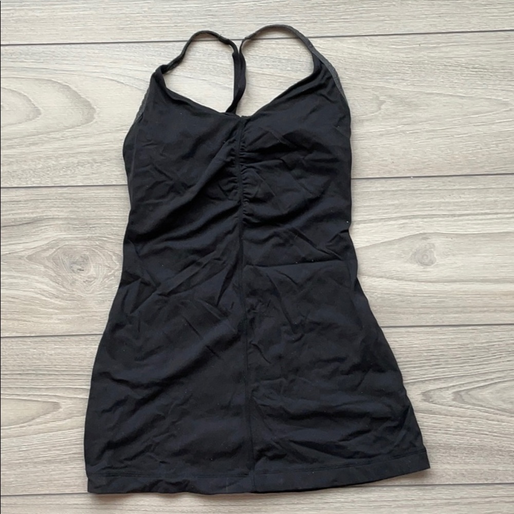 Lululemon tank with rushing size 4